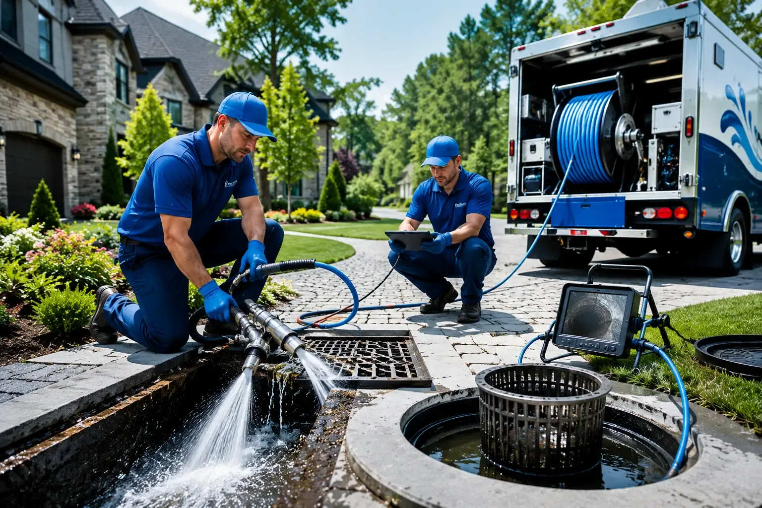 Local outdoor drain cleaning professionals in Sebago, ME